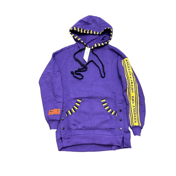 Tops - Los Angeles Lakers Sweater Women S Perfectly Oversized Team Pullover Hoodie
